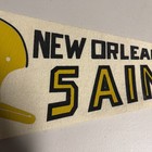 Vintage 1967 New Orleans Saints Felt Pennant NFL 12x30” — photo 3