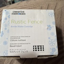 Creative Memories RUSTIC FENCE Border Maker Cartridge
