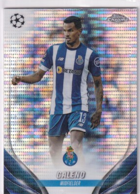 Topps Chrome Champions League 2024 No. 167 Galeno Pulsar Refractor