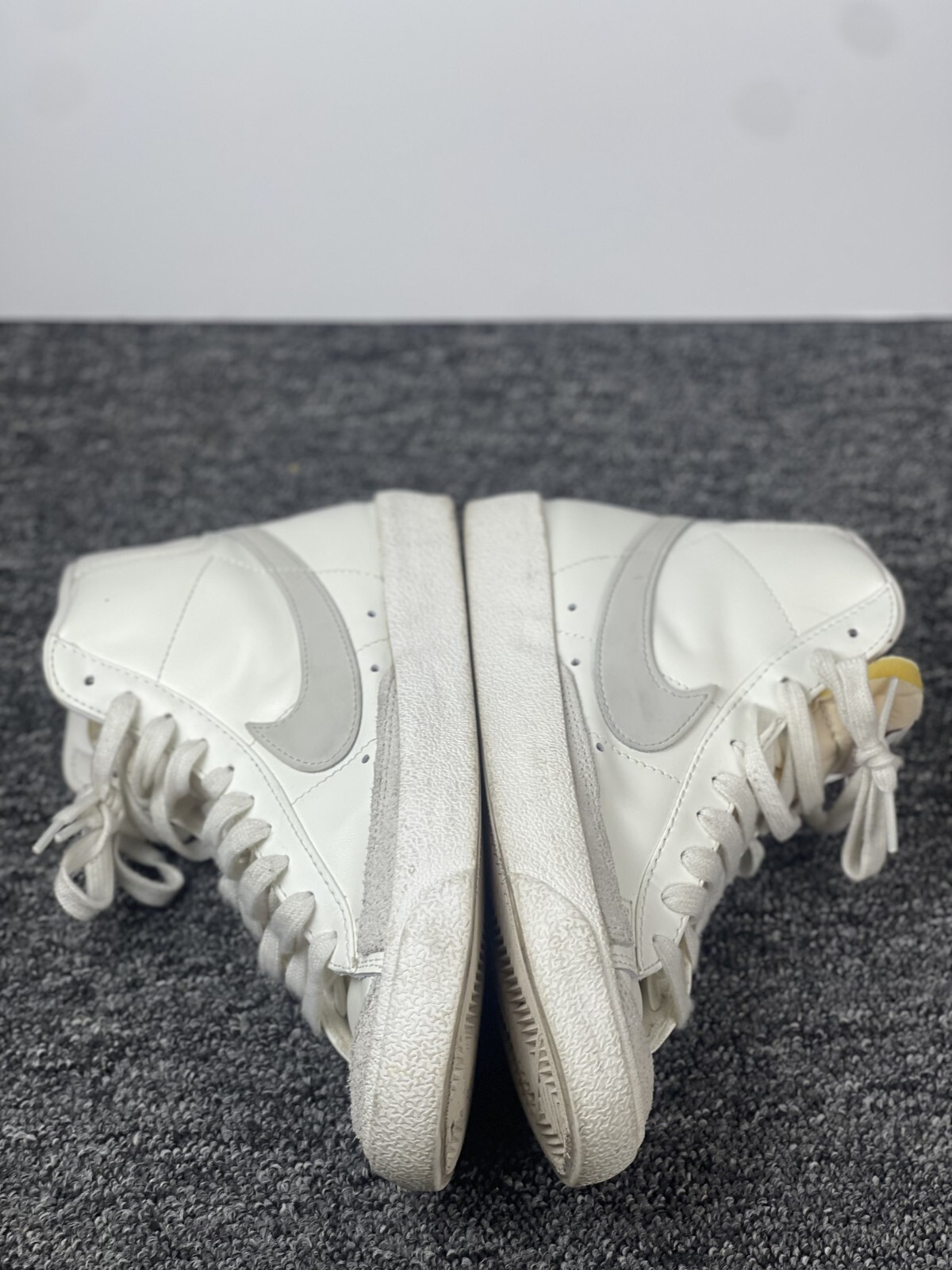 NIKE BLAZER MID 77 Athletic Shoes White Light Gray Bone Sail Women's Size 6.5 image 7