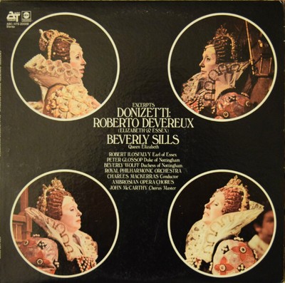 Beverly Sills, Gaetano Donizetti - Excerpts Donizetti: Roberto Devereux (Elizabe