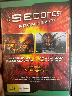 Seconds From Disaster - Guadalajara Inferno / Amsterdam Air Crash region 4 DVD