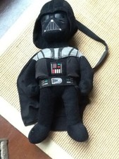 Star Wars DARTH VADER Backpack, Child size plush small Bag, EUC