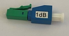 LC/UPC Female -LC/APC Male adapter attenuator 1dB Ships from arizona