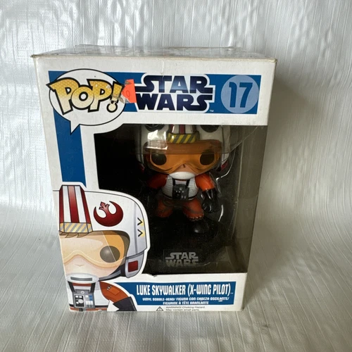 Vaulted Funko POP! Star Wars - Luke Skywalker X-Wing Pilot #17 - NOS A New Hope