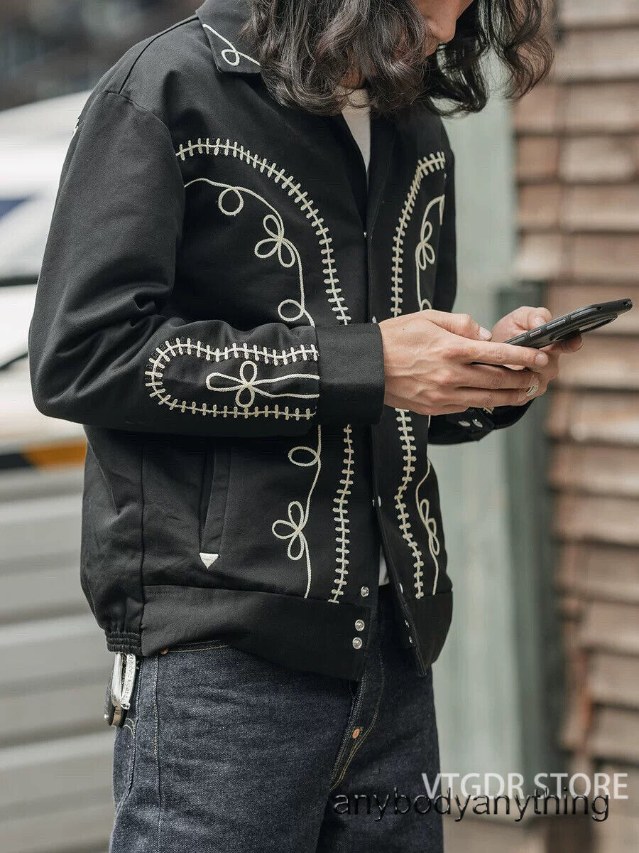 Non Stock Western Bolero Musician Jacket Mens Embroidered