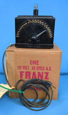 Vintage Franz Electric Metronome LM-FB-3 with Top Lamp Bakelite Electronome Box