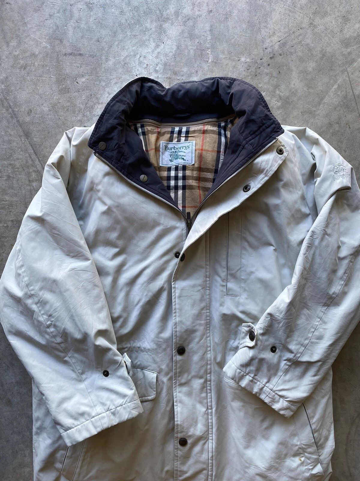 Giacca estesa Burberry vintage