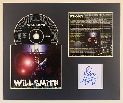 WILL SMITH - Signed Autographed - MEN IN BLACK - Album Display