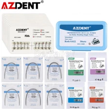 Dental Orthodontic Bracket Braces Roth 022 018/Buccal Tube /NITI Arch Wire Round