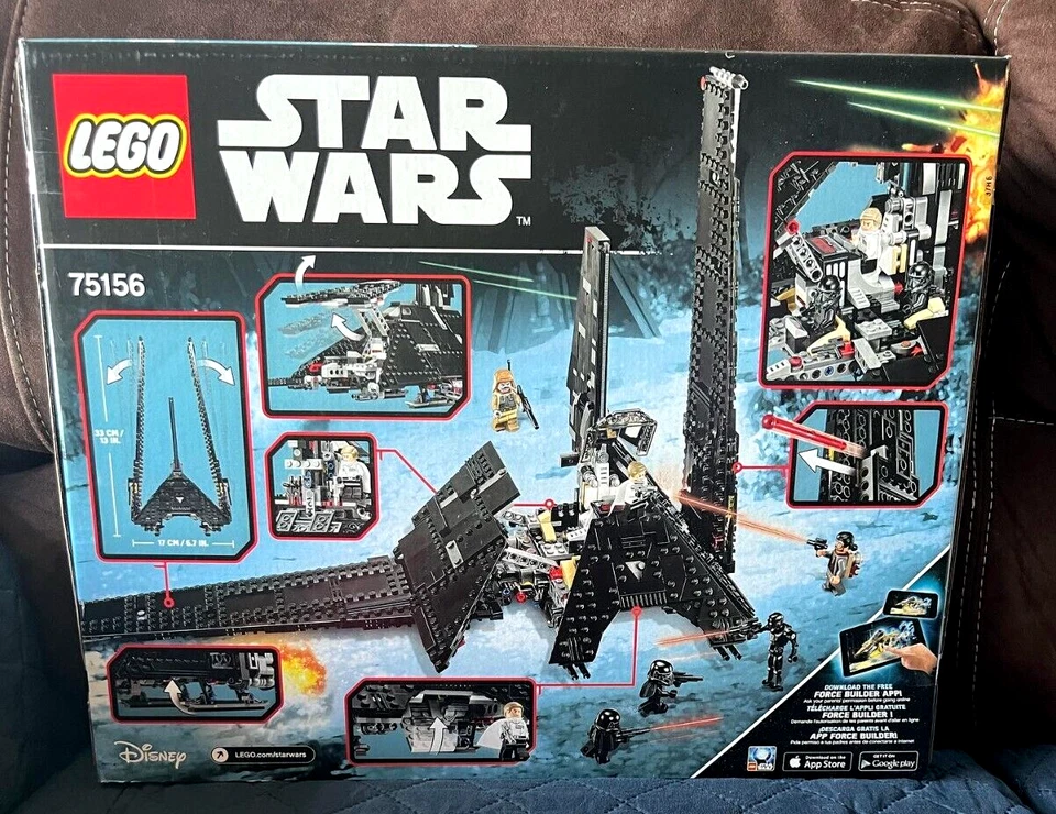 LEGO Star Wars Krennic's Imperial Shuttle 75156 Rogue One Nuevo Sellado Juego Retirado Foto 2 de 4