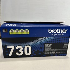 Brother Genuine TN730 Standard Yield Black Toner Cartridge Print Up to 1200 NEW