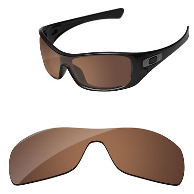 Copper Brown Polycarbonate Replacement Lenses For-Oakley Antix Sunglass