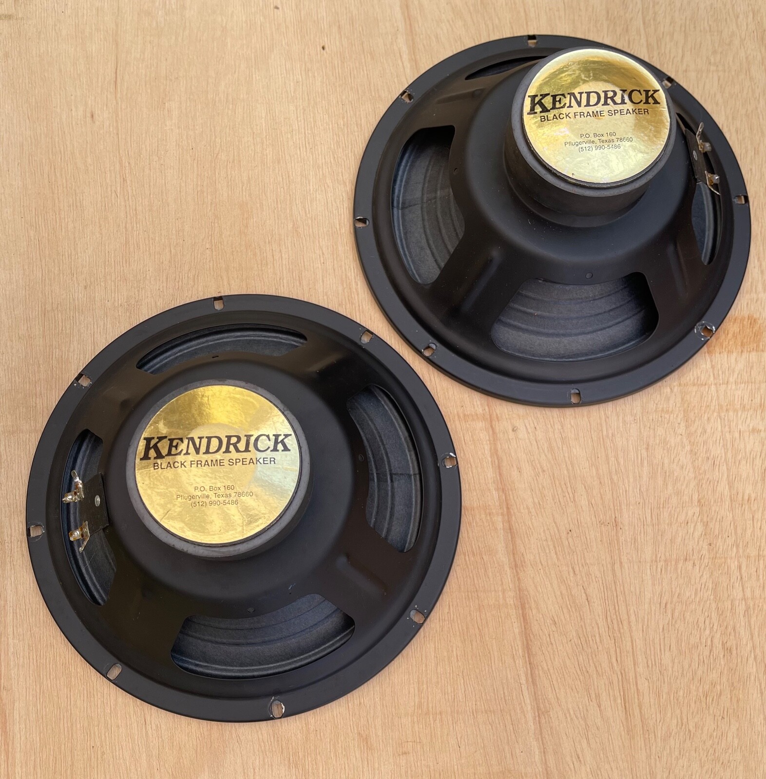Kendrick 10" Speakers for Guitar Amplifier Pair eBay