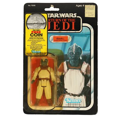 Klaatu (Skiff Guard) - MOC RotJ 77 Back- Star Wars Vintage