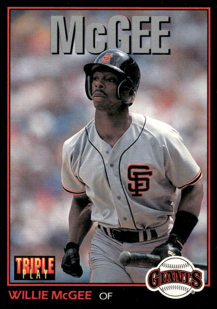 1993 Triple Play #227 Willie McGee