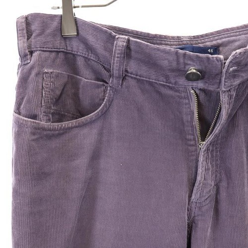 INCOTEX made in Italy Corduroy pants 46 purple Men's - Picture 5 of 10