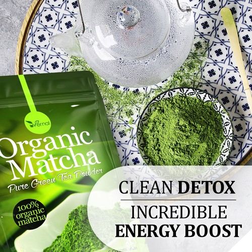 10 Pack Organic Matcha Green Tea Powder 4oz 40oz Total Pure Culinary Grade Latte - Picture 8 of 8
