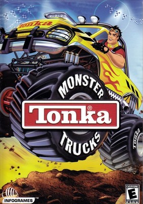 tonka computer game with steering wheel