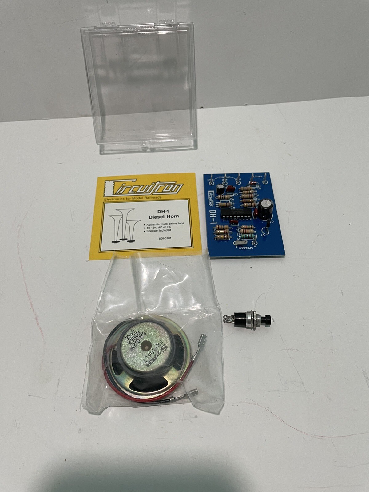 Circuitron Model Trains Diesel Horn Sound Board W/ Speaker & Switch