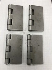Heavy Duty Weldable Pair 4" x 4" Gate Hinges-Steel Butt Hinge 4PK #3939