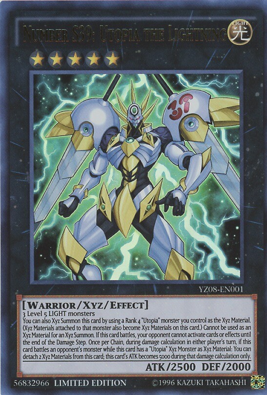 YU-GI-OH NUMBER S39: Utopia The Lightning (Ultimate Rare, OP04-EN001) Played EUR 40,00 - PicClick DE