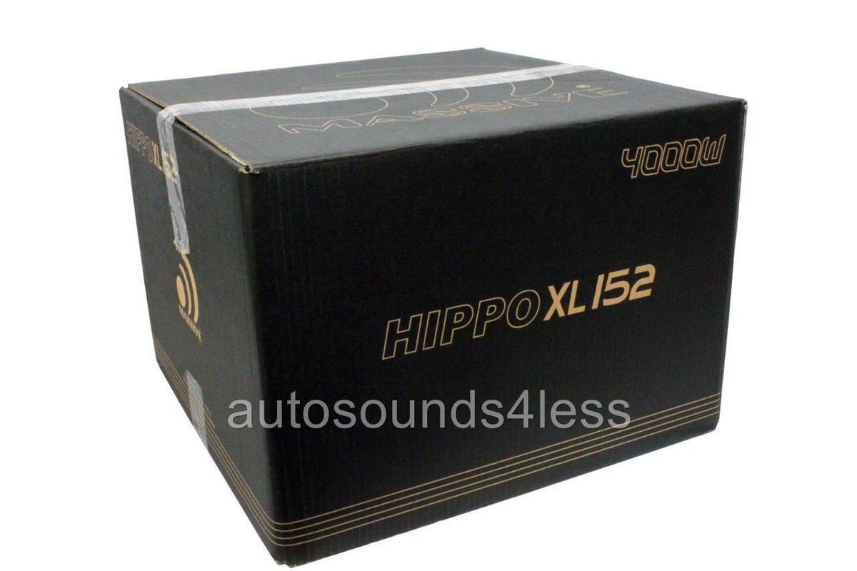 Massive Audio HIPPO XL 152 4000 Watt 15