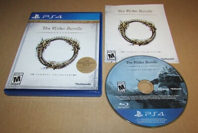 The Elder Scrolls Online: Tamriel Unlimited for Sony Playstation 4 Fast ...