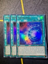 3x Chaos Space - RA01-EN065 - Ultra Rare - 1st Edition - Yugioh Playset 