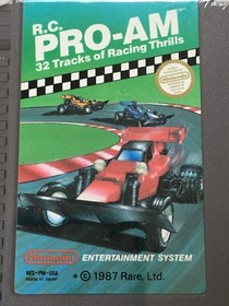 Nintendo NES Spiel - Autorennen &ndash; R.C. PRO AM &ndash; Klassiker