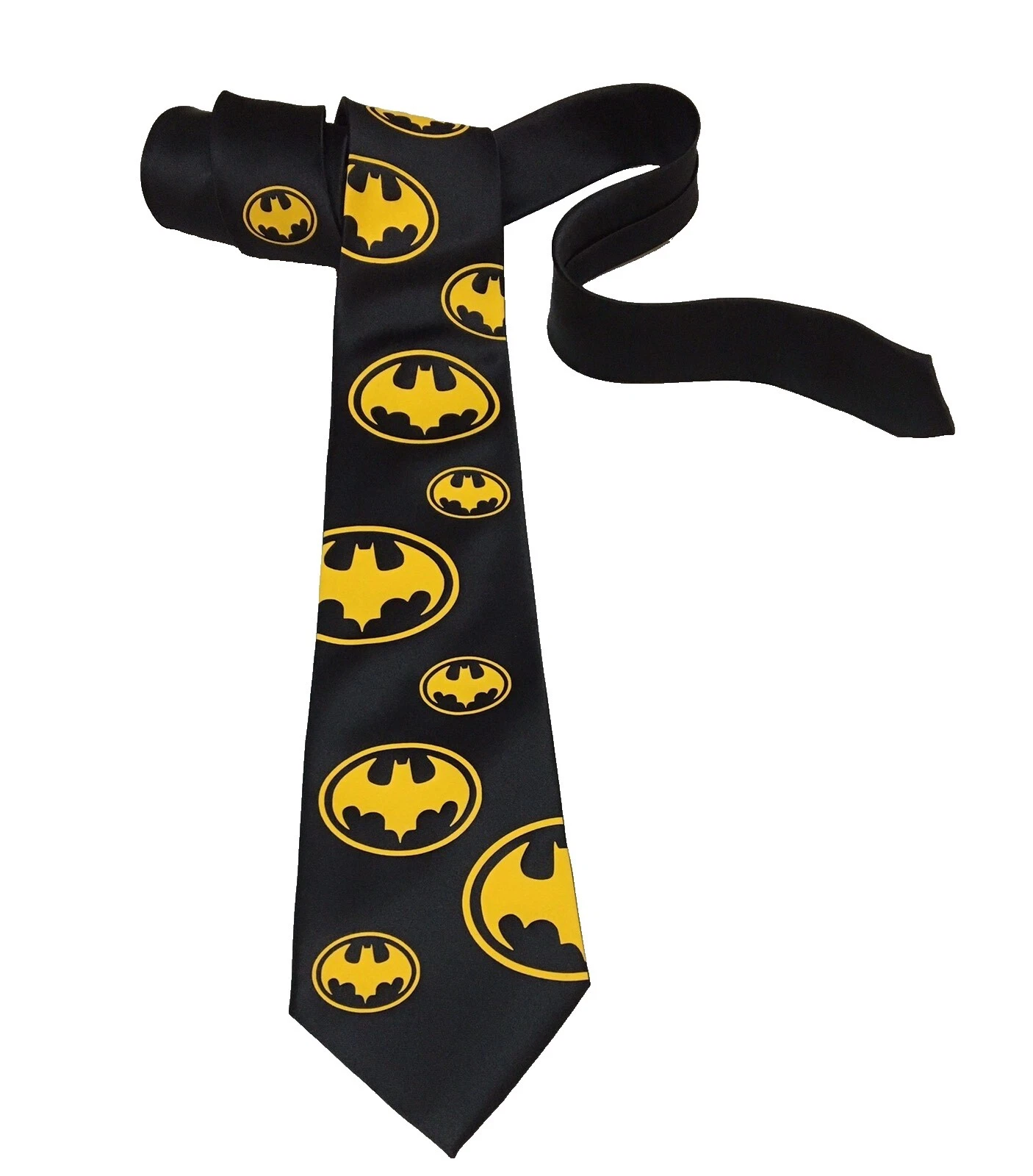 Corbatas de poliéster Batman para hombre