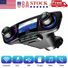 Bluetooth Car FM Transmitter MP3 Player Radio Adapter Kit USB Charger Hands free