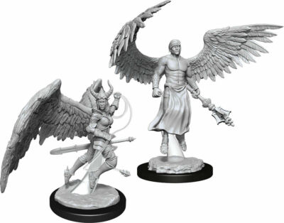 D&D Nolzur's Marvelous Unpainted Miniatures: Wave 13: Deva & Erinyes New