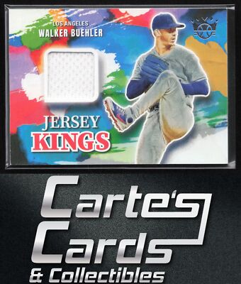 Walker Buehler 2022 Panini Diamond Kings #JK-WB Jersey Kings Los Angeles Dodgers