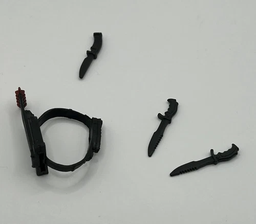 GIJoe Classified Series Scarlett #05 Chest Sash With Knives Fodder 1/12 Scale