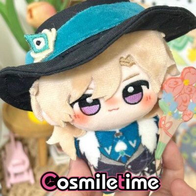 Honkai: Star Rail Aventurine 12cm Plush Doll Stuffed Keychain Pendant Toy Anime