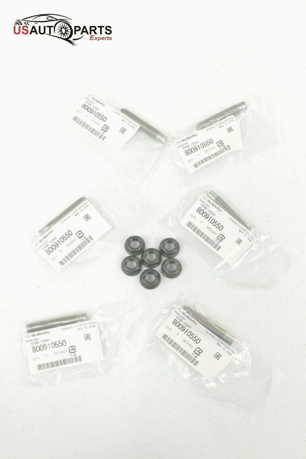 GENUINE Subaru Exhaust Manifold Stud & Nut Kit WRX STI Legacy Impreza