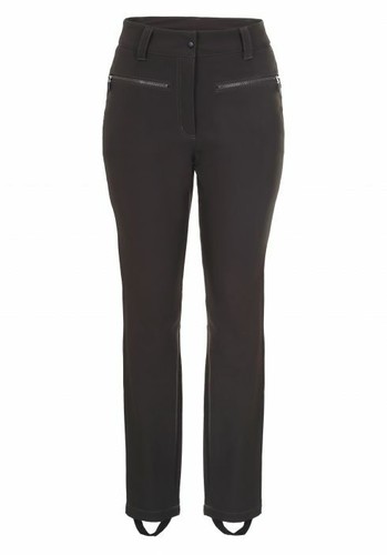 Ice Peak Donna Skinny Enigma Staffa Elasticizzato Sci Pantaloni Nero 10 -20 - Zdjęcie 1 z 1