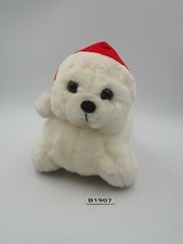 Russ Terrie UK B1907 White Seal Plush 6" Stuffed Animal Toy Doll