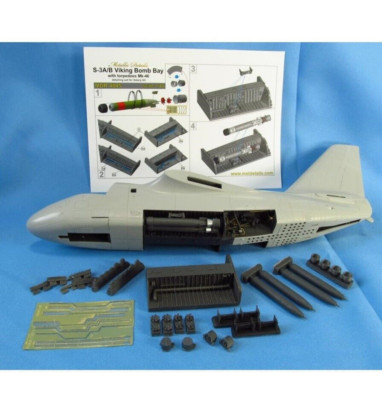 S-3A/B Viking. Bomb bay (Italeri) Metallic Details MDR4845 Scale kit 1:48