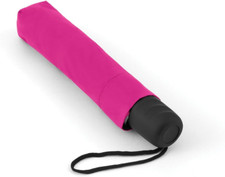ShedRain Umbrellas Rain Essentials Manual Compact, Hot Pink, One Size Pink