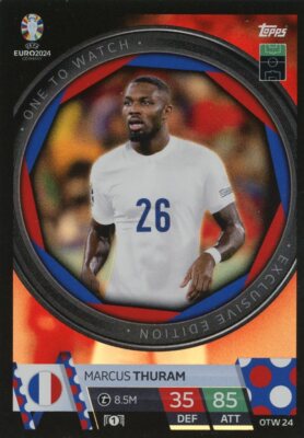 EURO EM Germany 2024 OTW 24 - Marcus Thuram - One to Watch Exclusive Edition