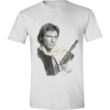 Image of Star Wars Han Solo Portrait Official Merchandise T-Shirt M New