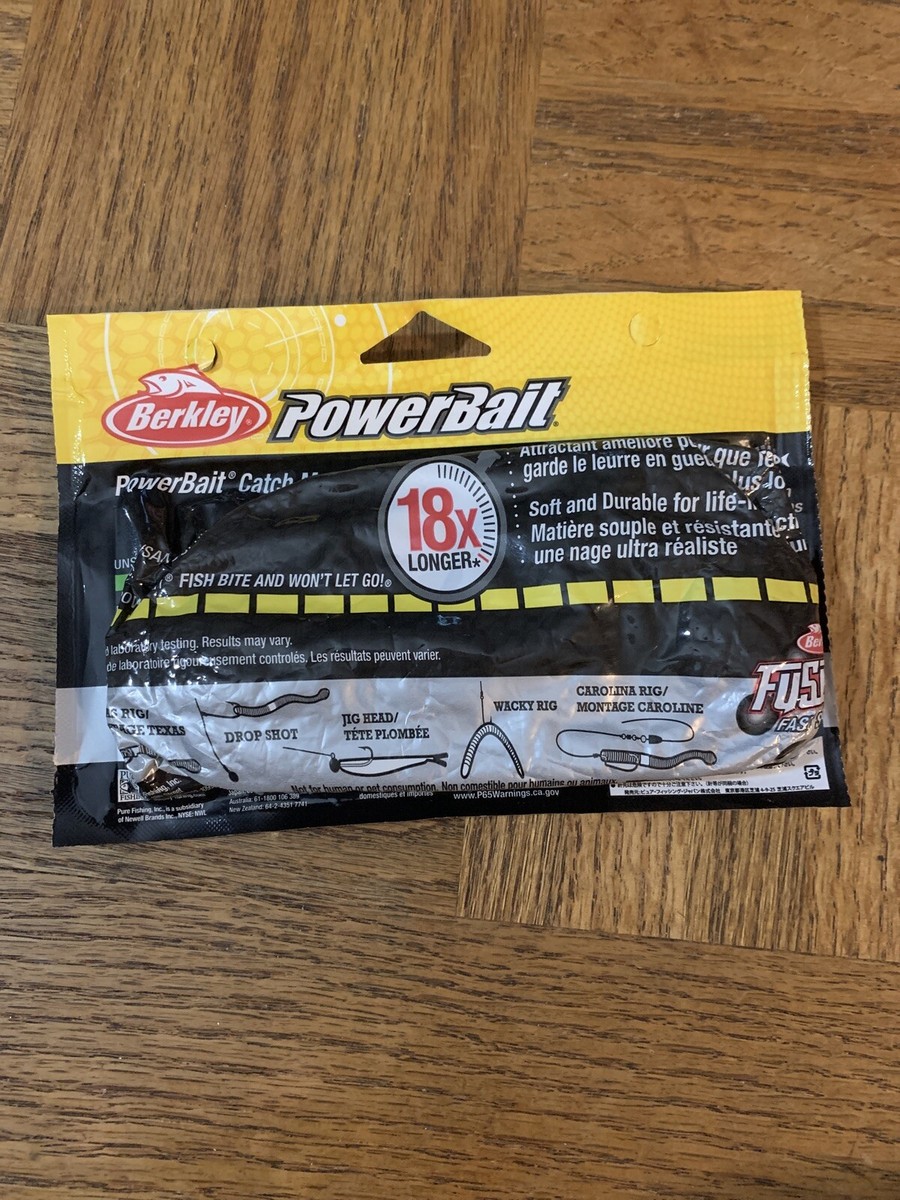 1) Berkley Power Bait Power Worm Tequila Sunrise-BRAND NEW-SHIPS