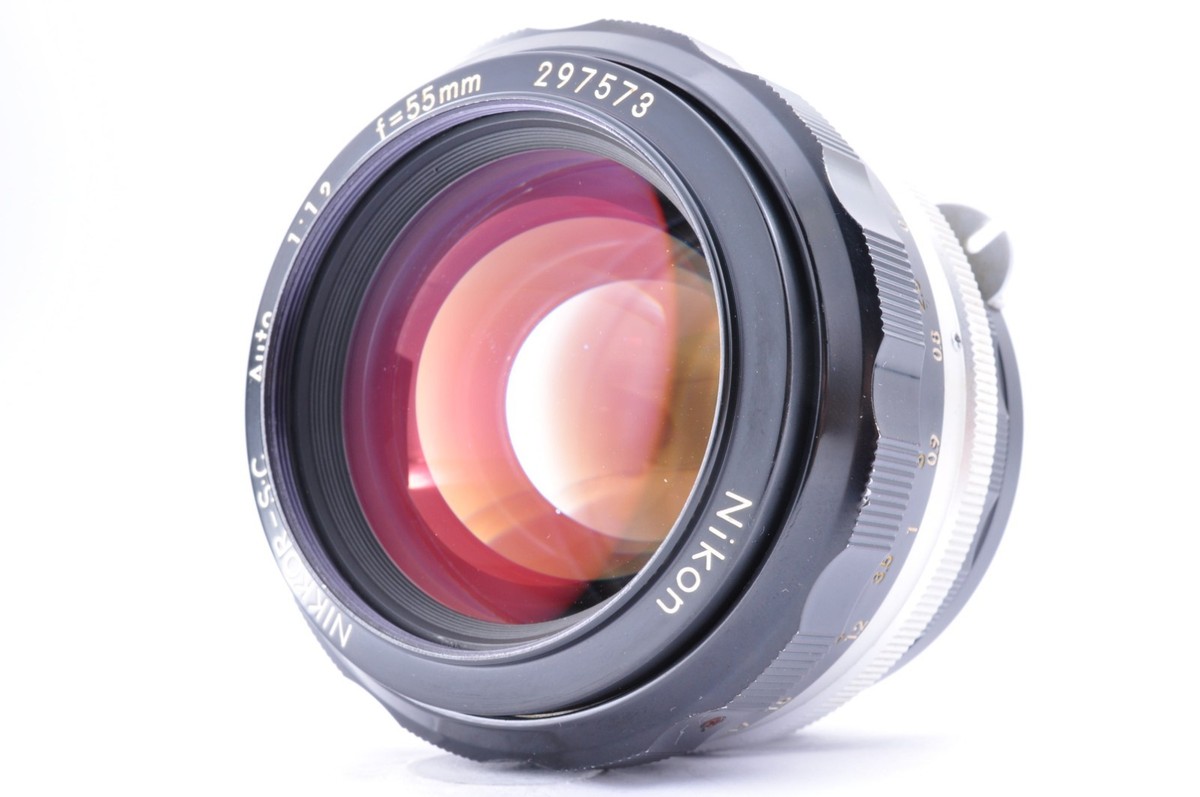 Nikon Lens 50mm F1 2 Nikkor 55mm Nikon Auto 55mm Non-Ai MF Nikon Lens 50mm F1 2 Nikkor 55mm Nikon Auto 55mm Non-Ai MF