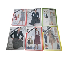 sewing pattern simplicity womens Lot Of 6