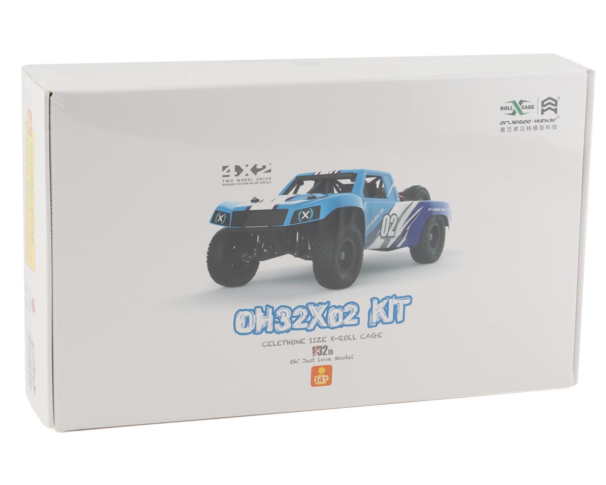 Orlandoo Hunter OH32X02 1/32 Micro 4x2 Trophy Truck Kit (Clear) [OLHOH32X02-C]