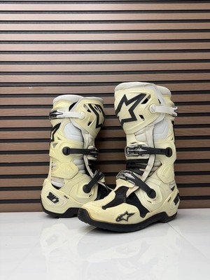 Athlete Only Alpinestars Tech 10 - White / Black - Size 10