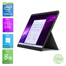Microsoft Surface Pro 8 Tablet i5-1145G7 8GB 512GB SSD 13" FHD Win 11 - Black