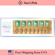 DASHING DIVA Magic Press  Pedicure Paradise Mint ( 🇺🇸 US Seller)-Rare Design
